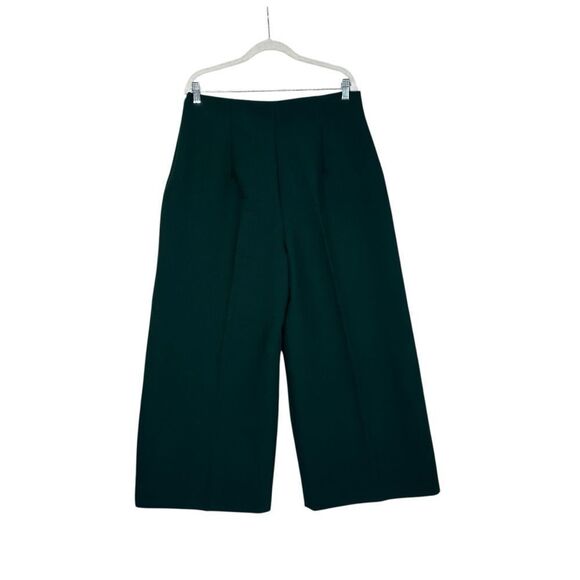 Zara Forest Green Wide Leg Culottes | Size XXL - Picture 6 of 10